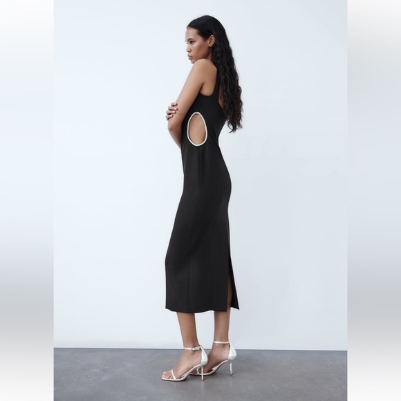 ZARA Rhinestone Dress - Picture 3 of 8